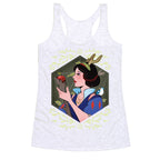 DnD Princesses Snow Druid Racerback Tank