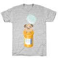 Antidepressant Pug Pill T-Shirt
