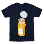 Antidepressant Pug Pill T-Shirt