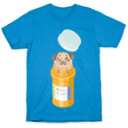 Antidepressant Pug Pill T-Shirt