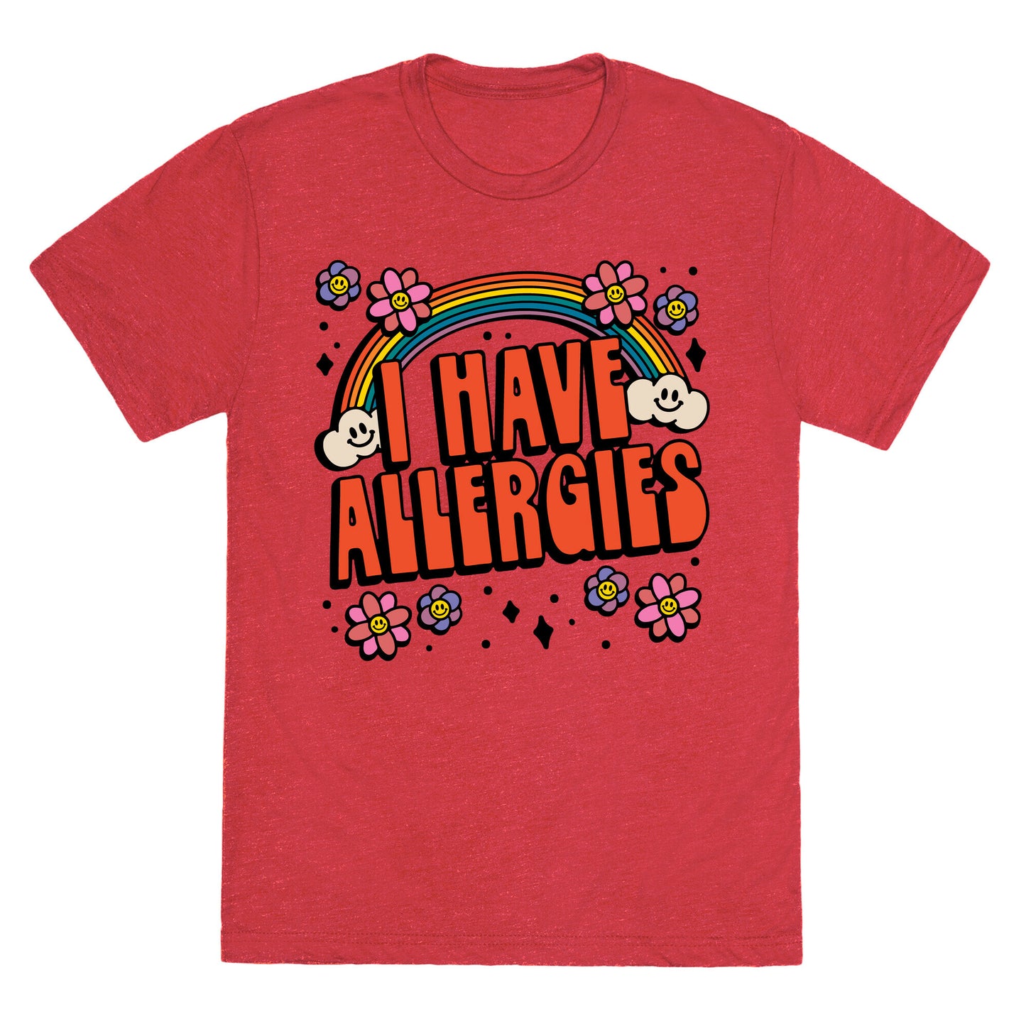 I Have Allergies Unisex Triblend Tee