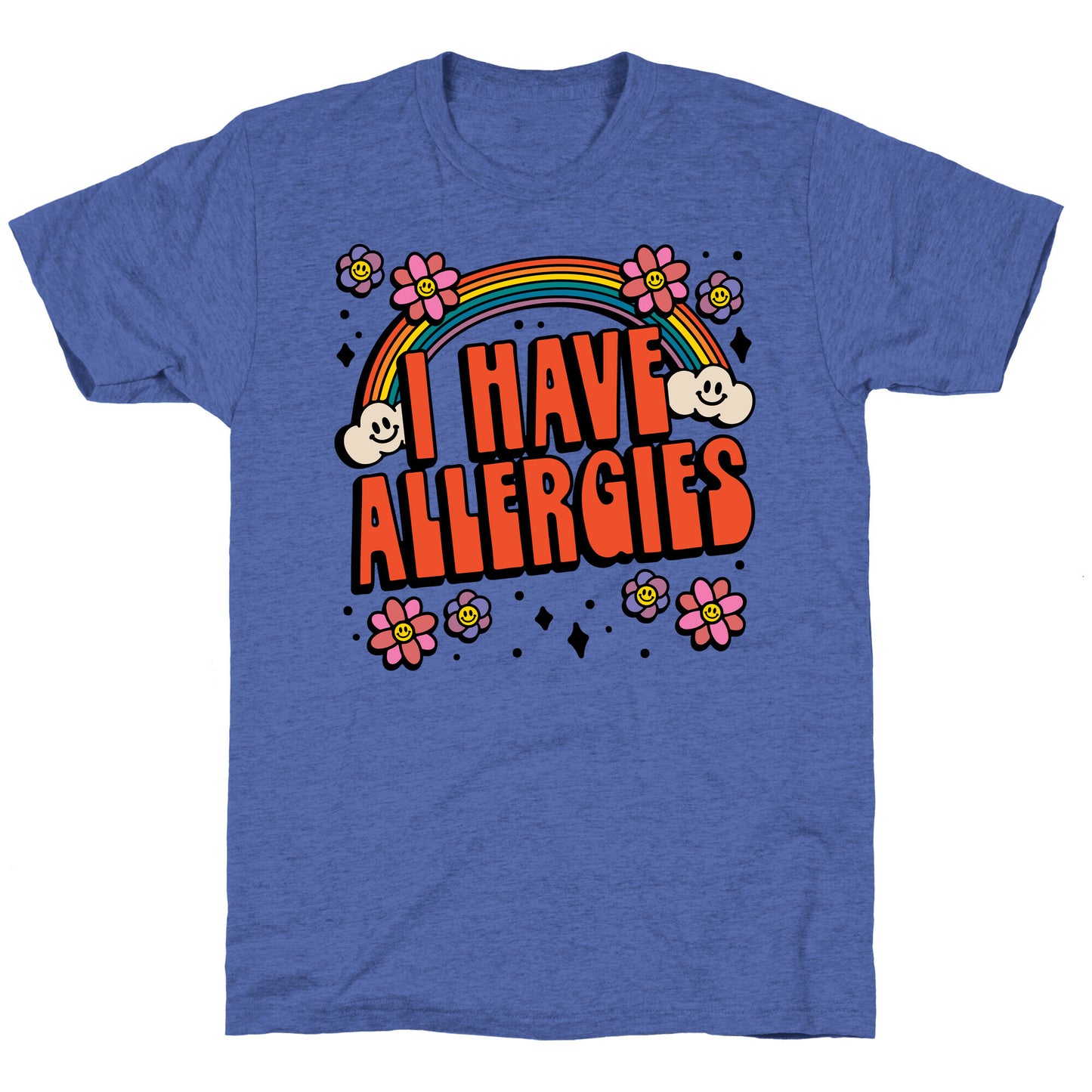 I Have Allergies Unisex Triblend Tee