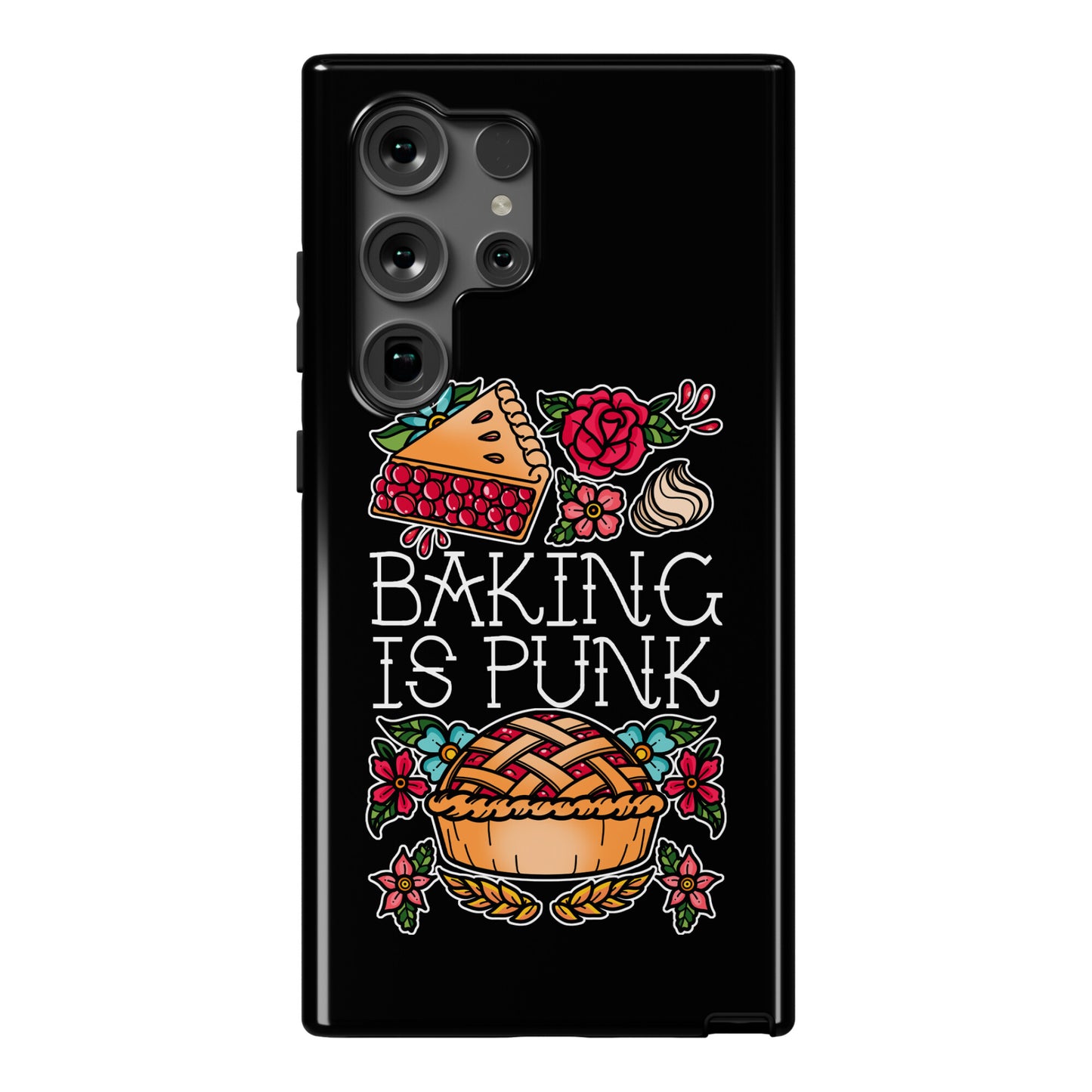Baking Is Punk Phone Case