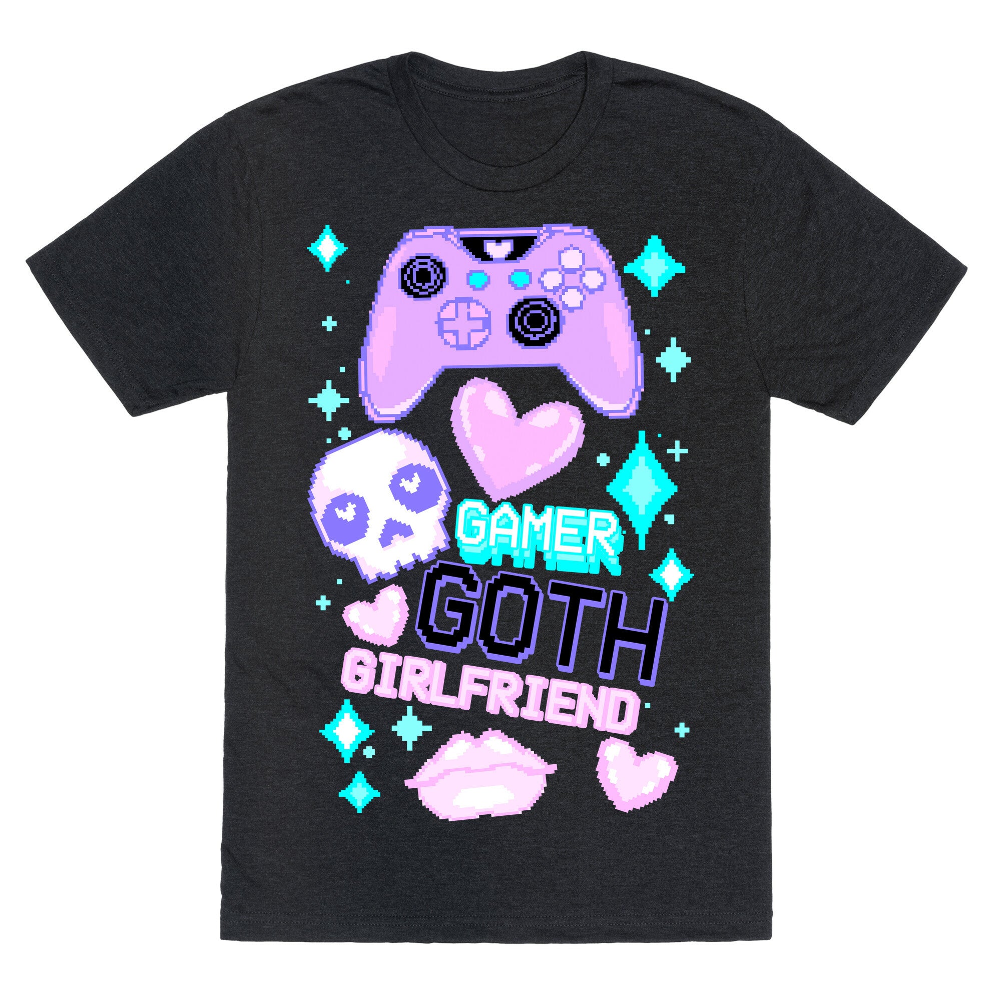 Gamer Goth Girlfriend Unisex Triblend Tee