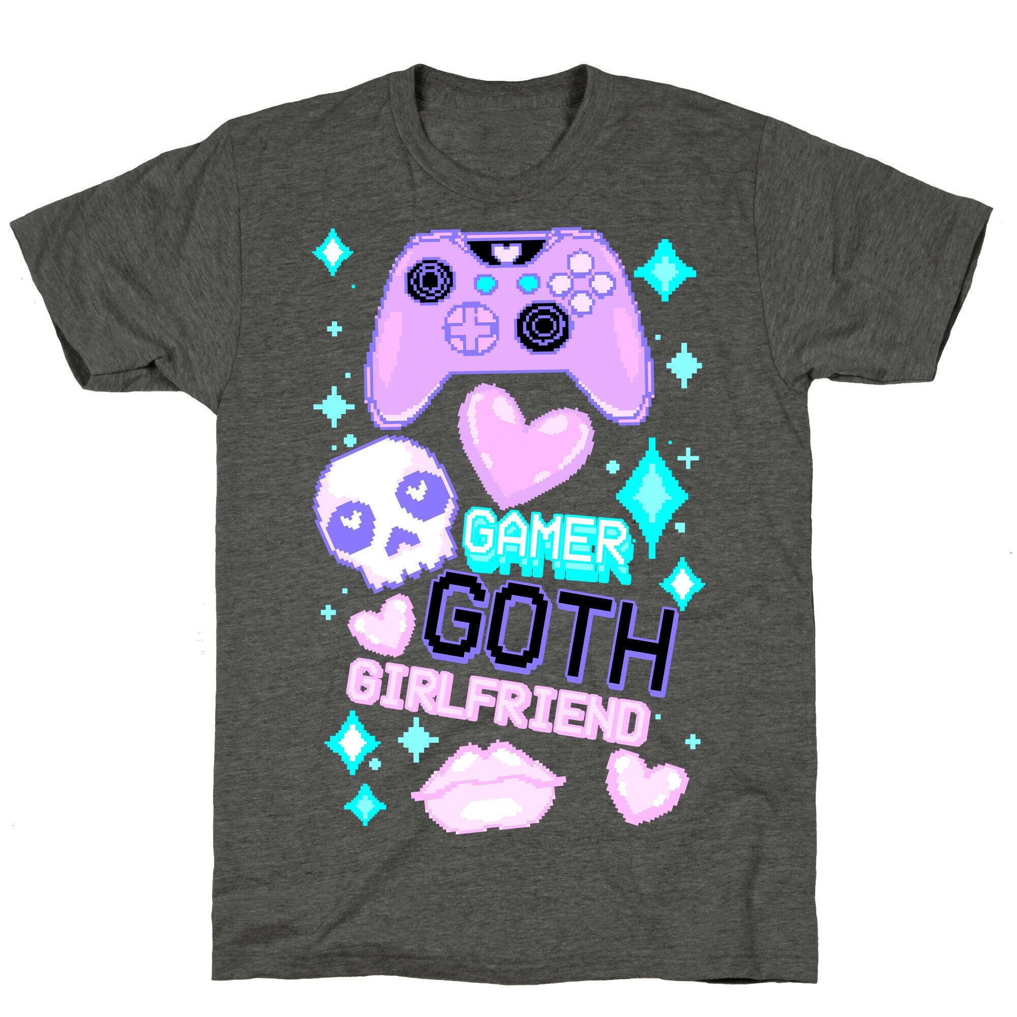 Gamer Goth Girlfriend Unisex Triblend Tee