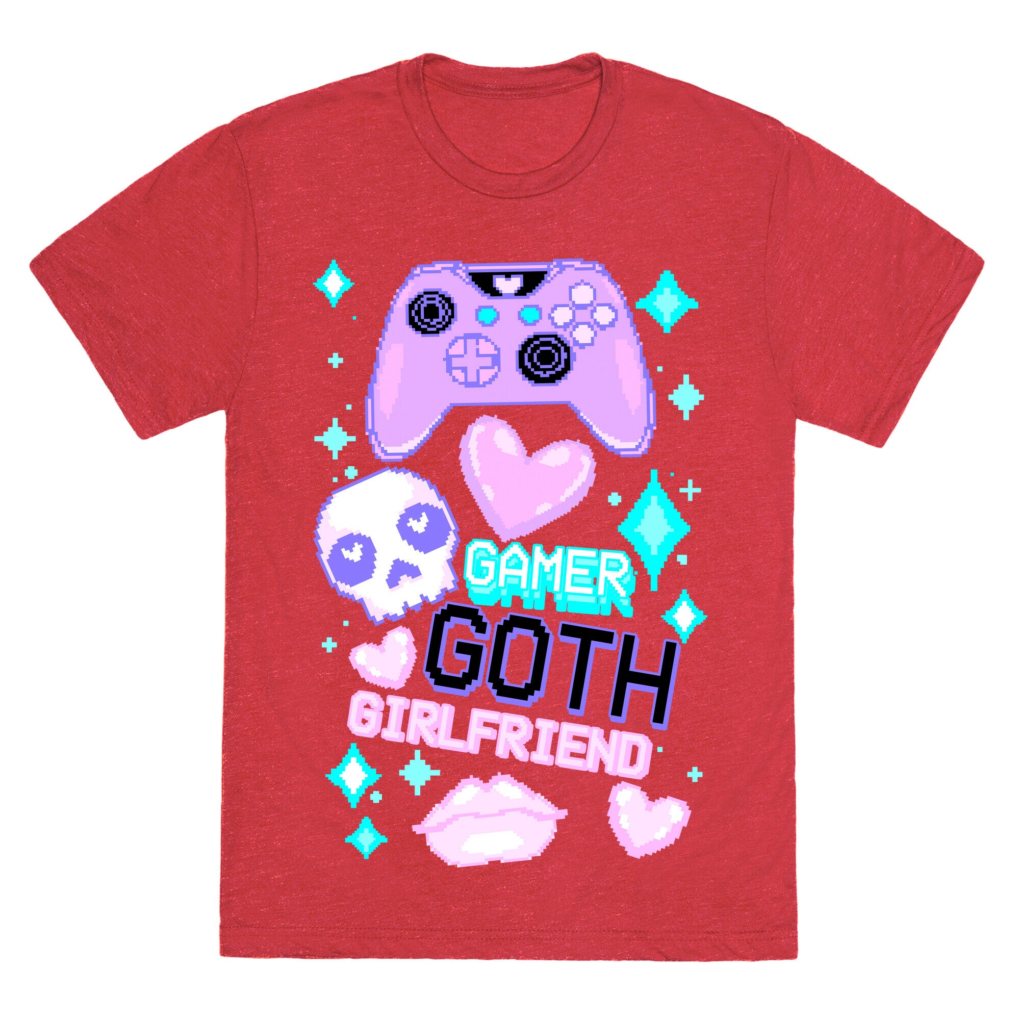 Gamer Goth Girlfriend Unisex Triblend Tee