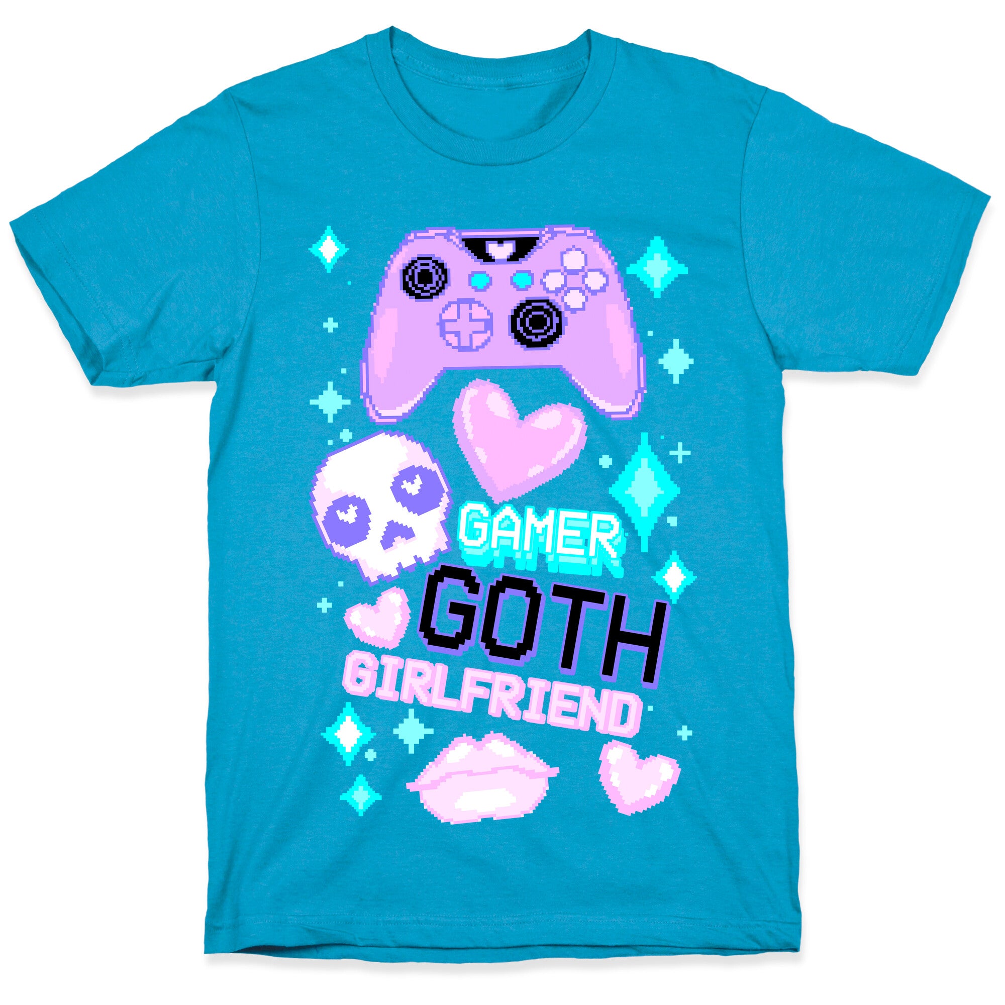 Gamer Goth Girlfriend Unisex Triblend Tee