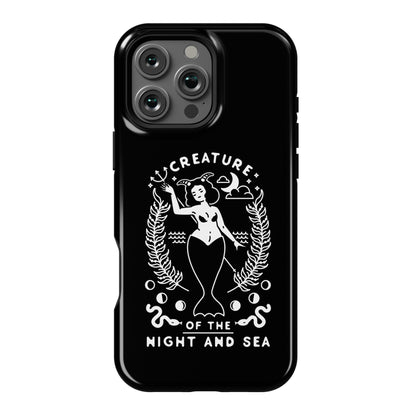 Creature of the Night and Sea Phone Case