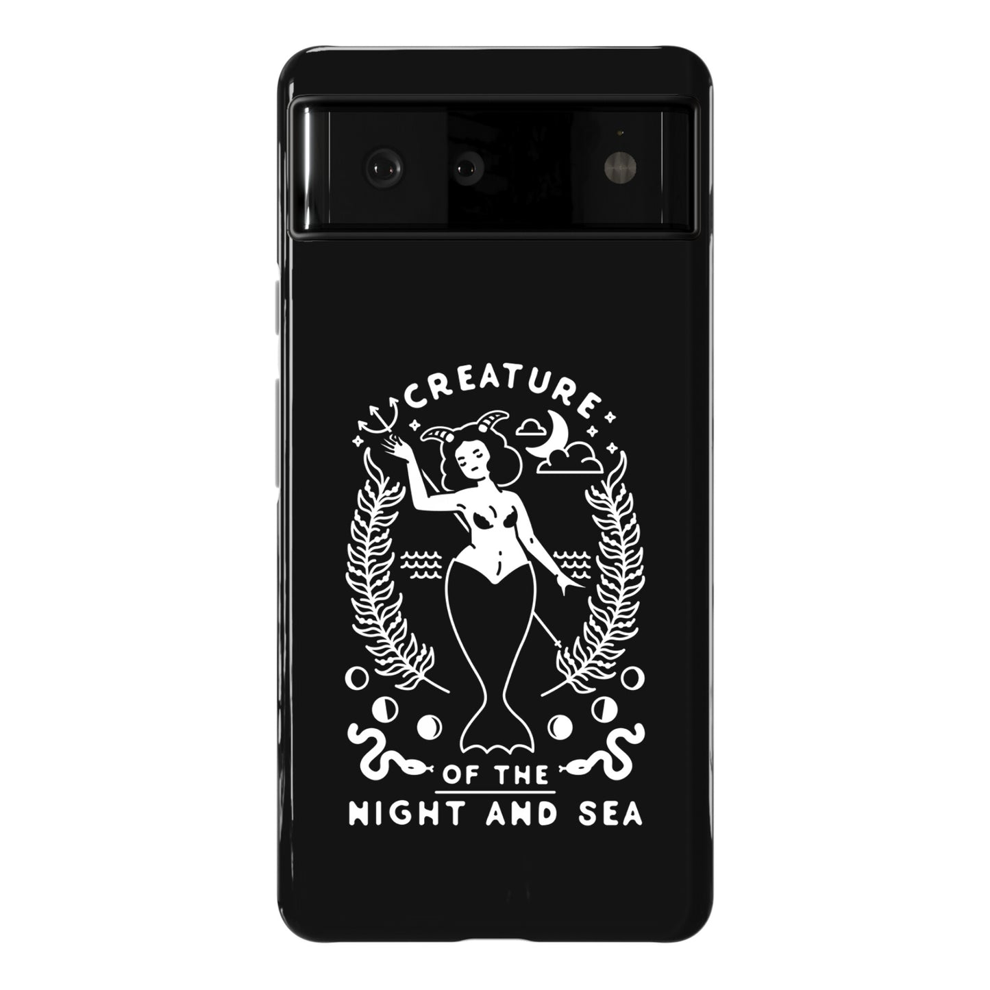Creature of the Night and Sea Phone Case