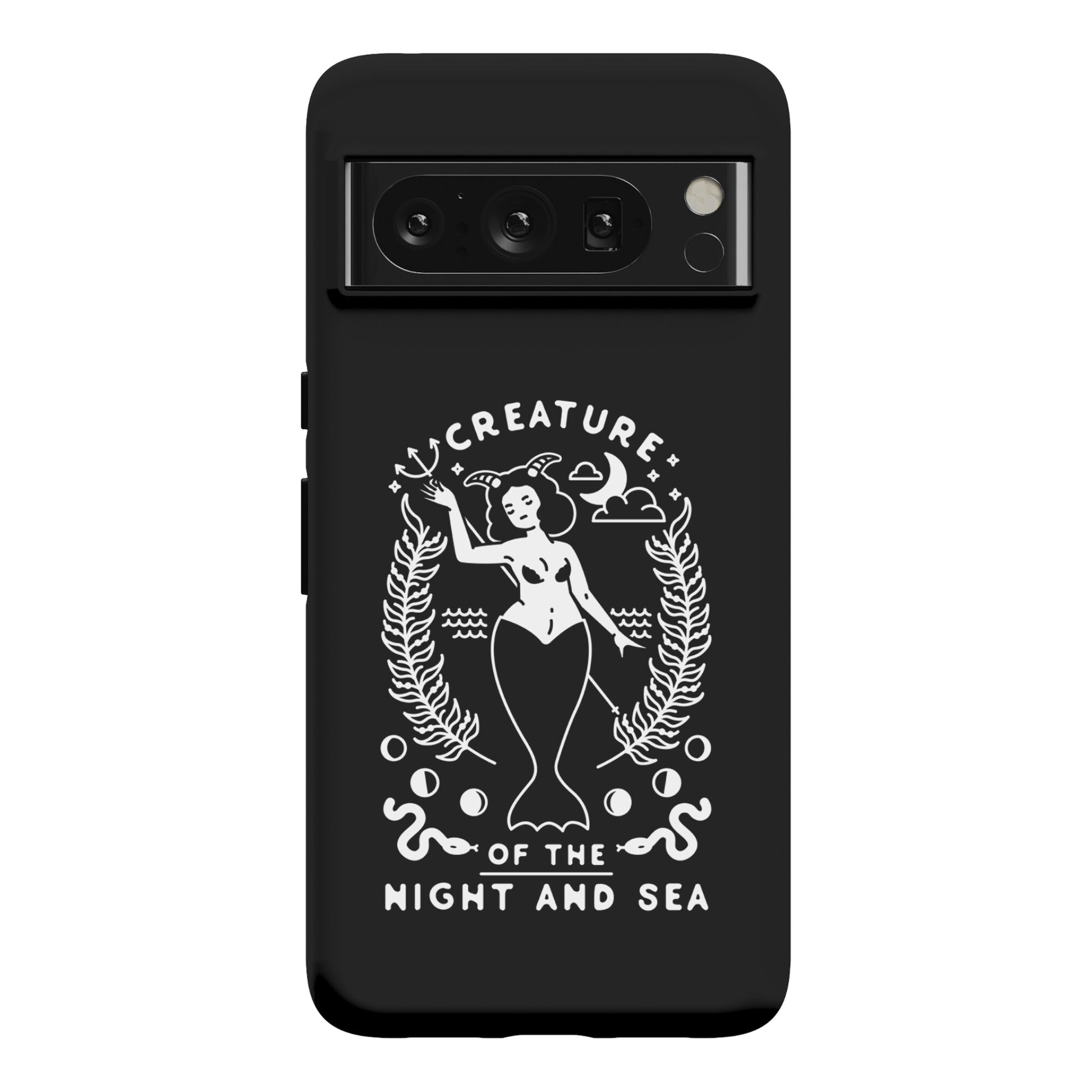 Creature of the Night and Sea Phone Case