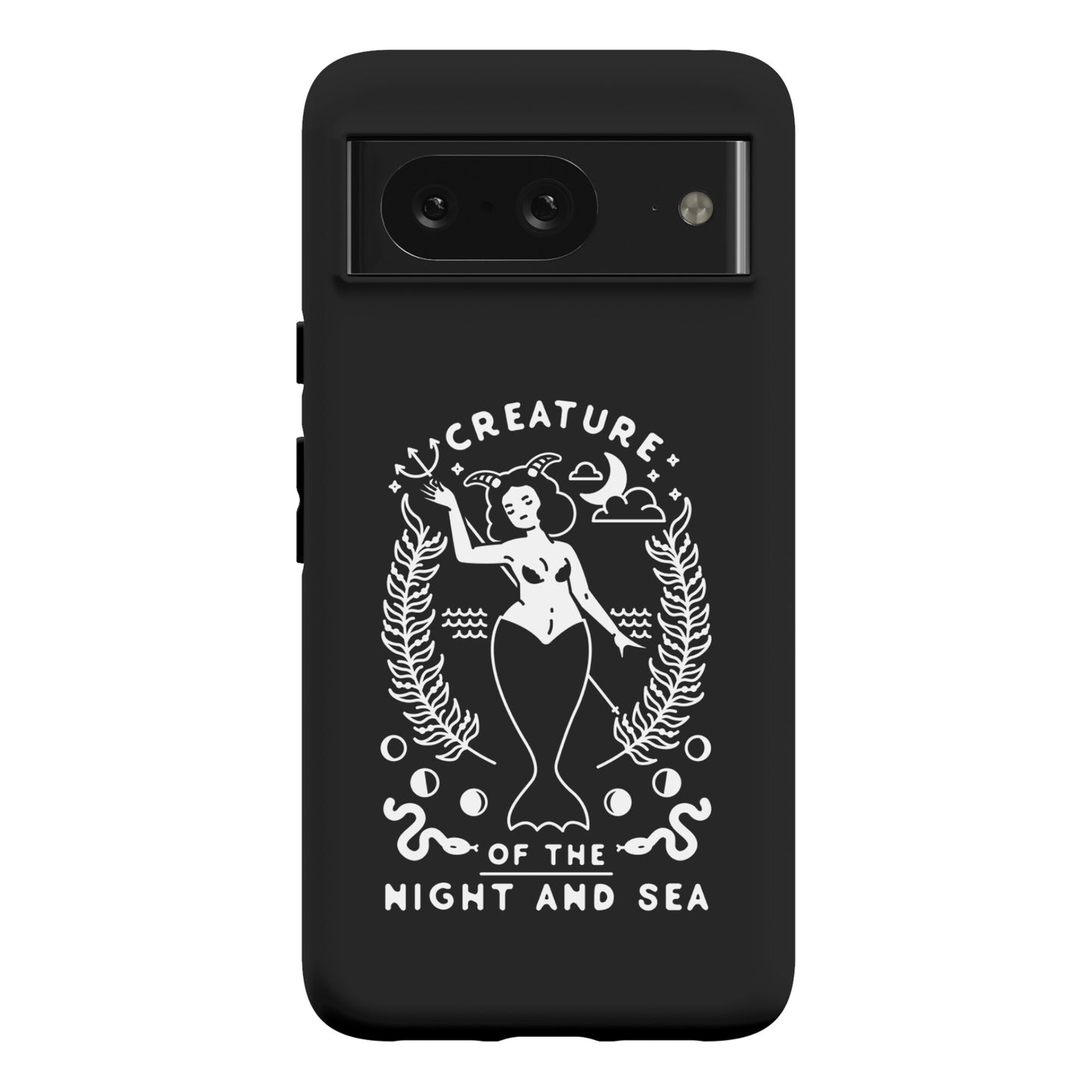 Creature of the Night and Sea Phone Case