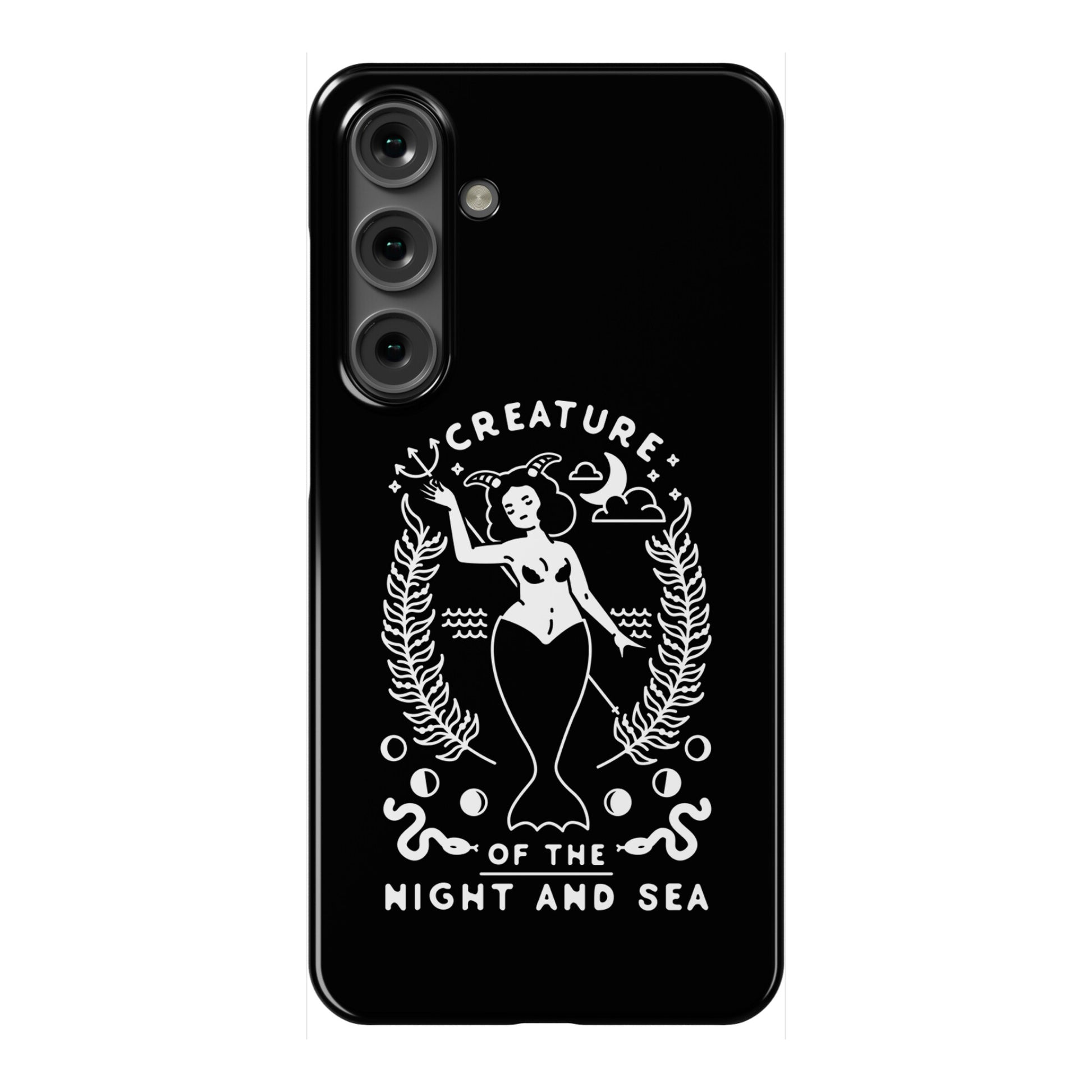 Creature of the Night and Sea Phone Case