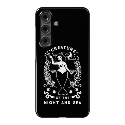 Creature of the Night and Sea Phone Case