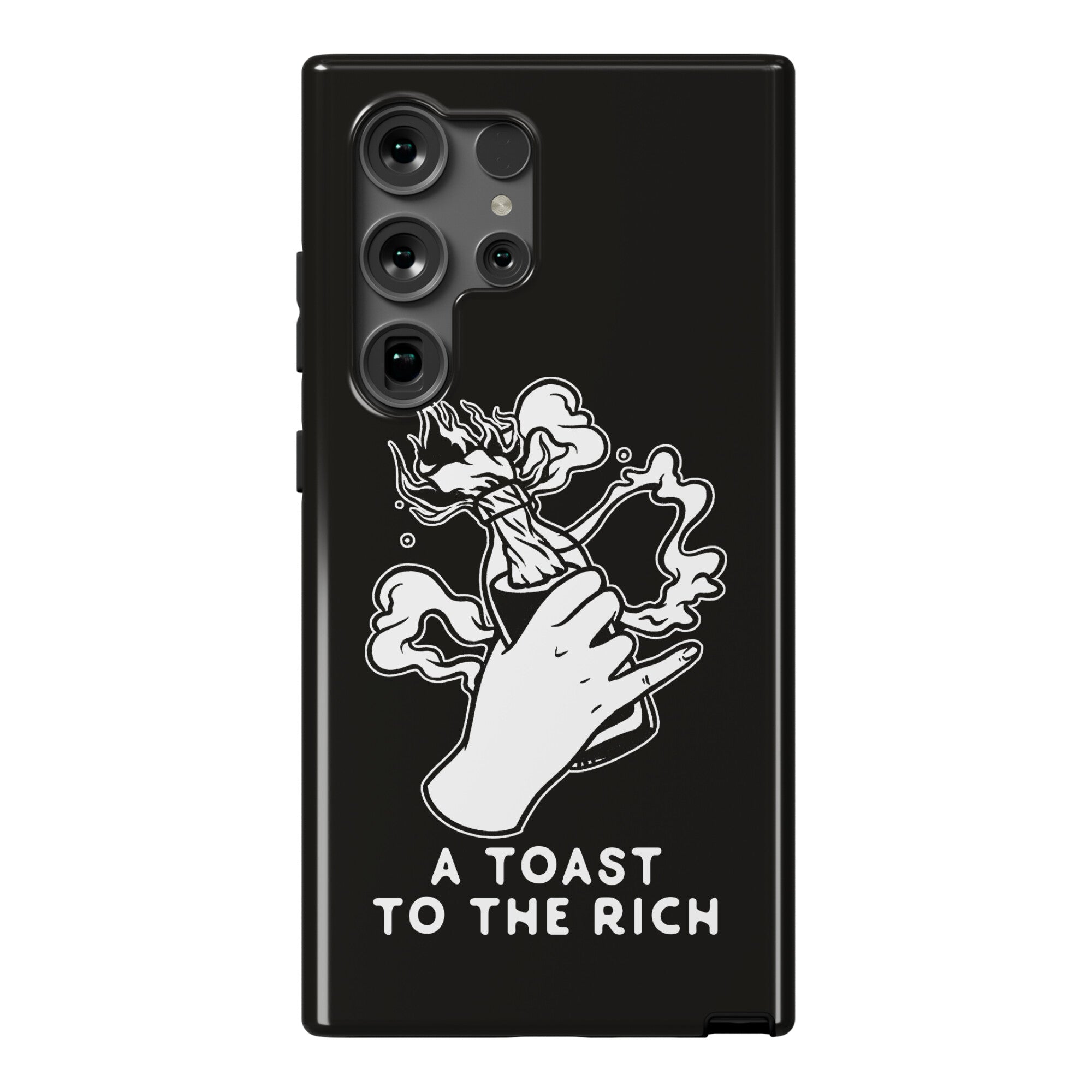 A Toast To The Rich Phone Case