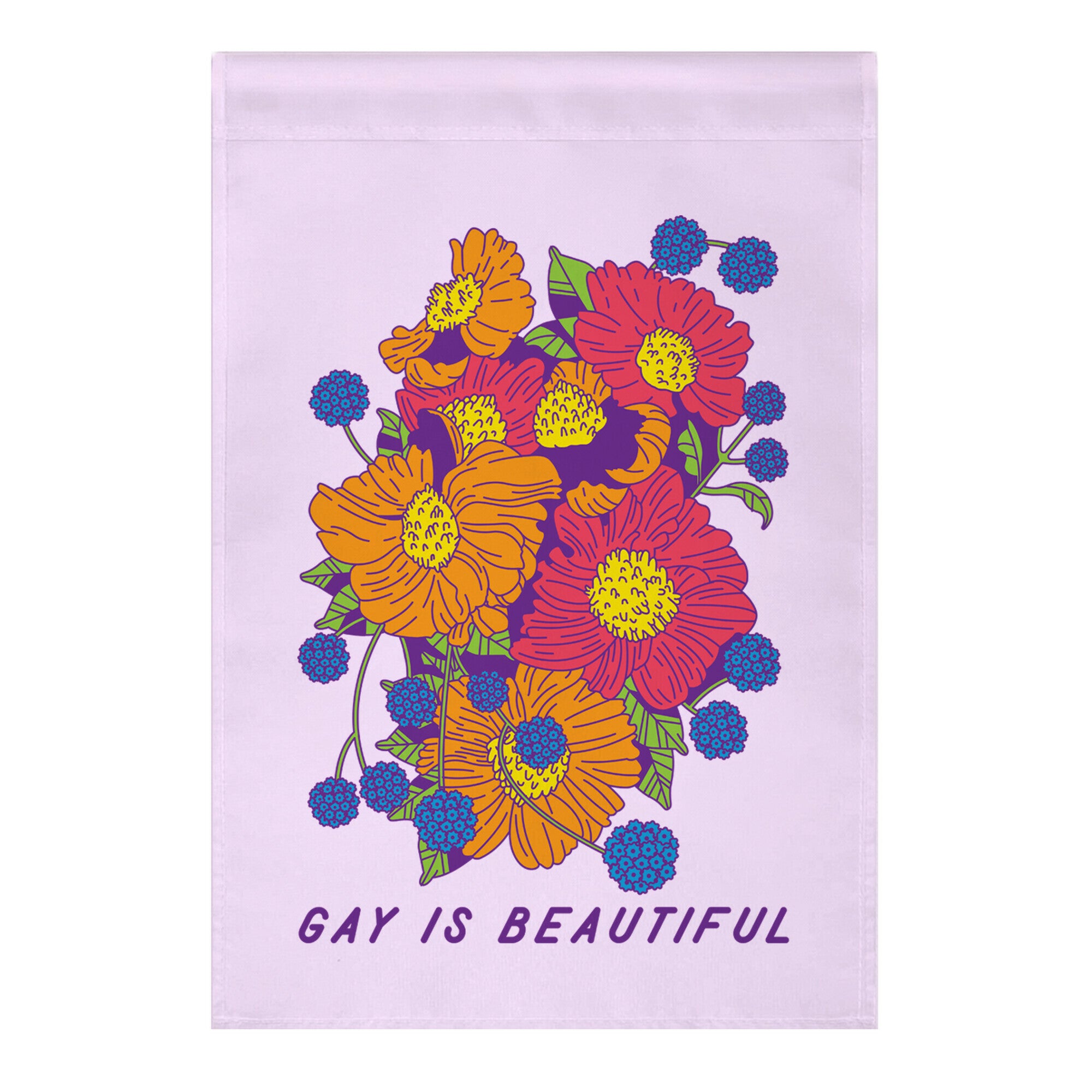 Gay is Beautiful Garden Flag