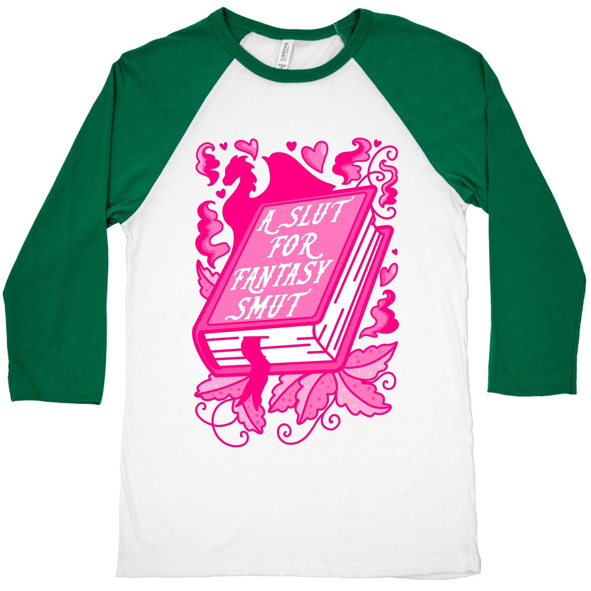 A Slut For Fantasy Smut Baseball Tee