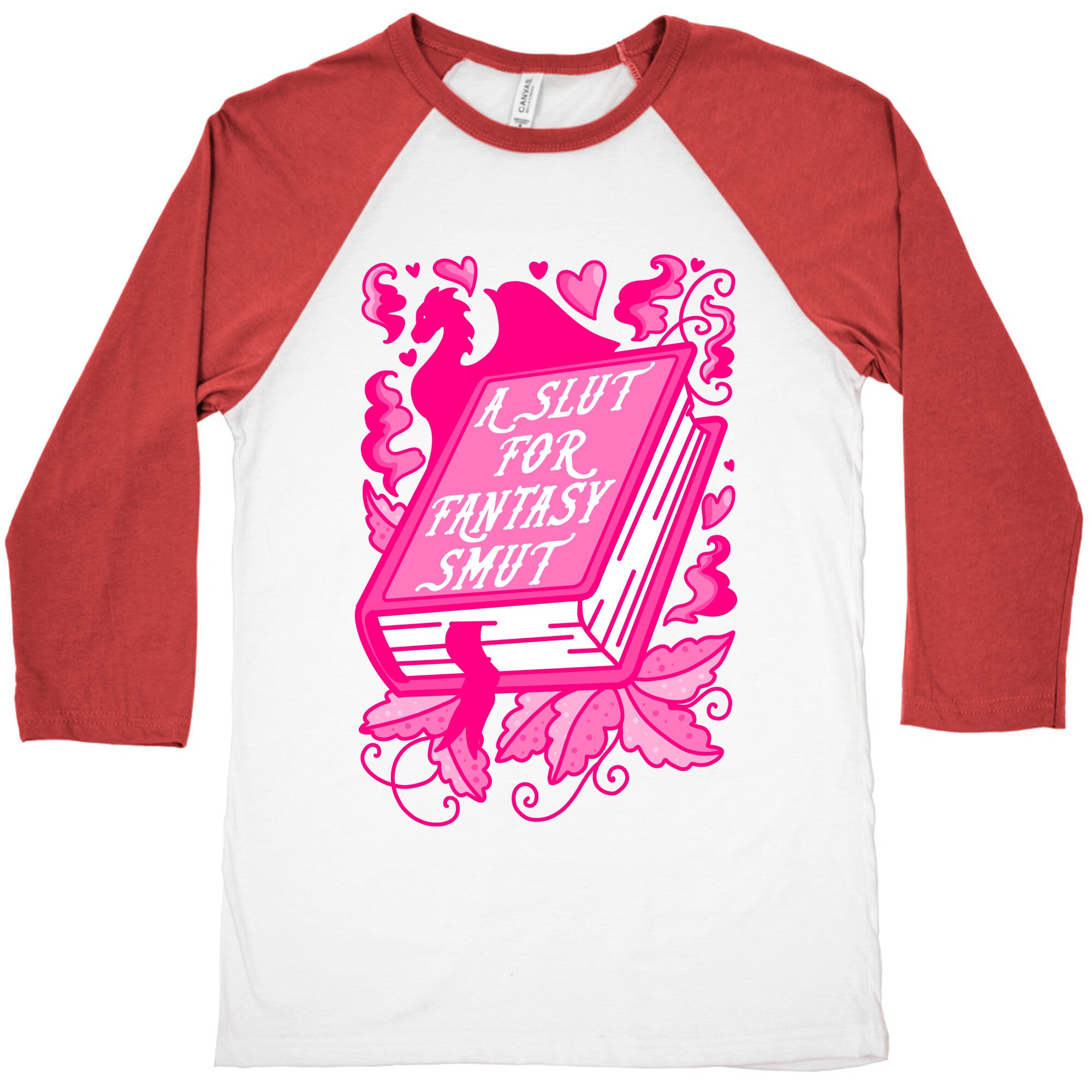 A Slut For Fantasy Smut Baseball Tee