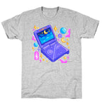 Pixelated Witchy Game Boy  T-Shirt