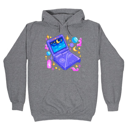 Pixelated Witchy Game Boy Hoodie