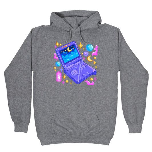 Pixelated Witchy Game Boy Hoodie