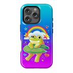 90's Rainbow Frog Phone Case