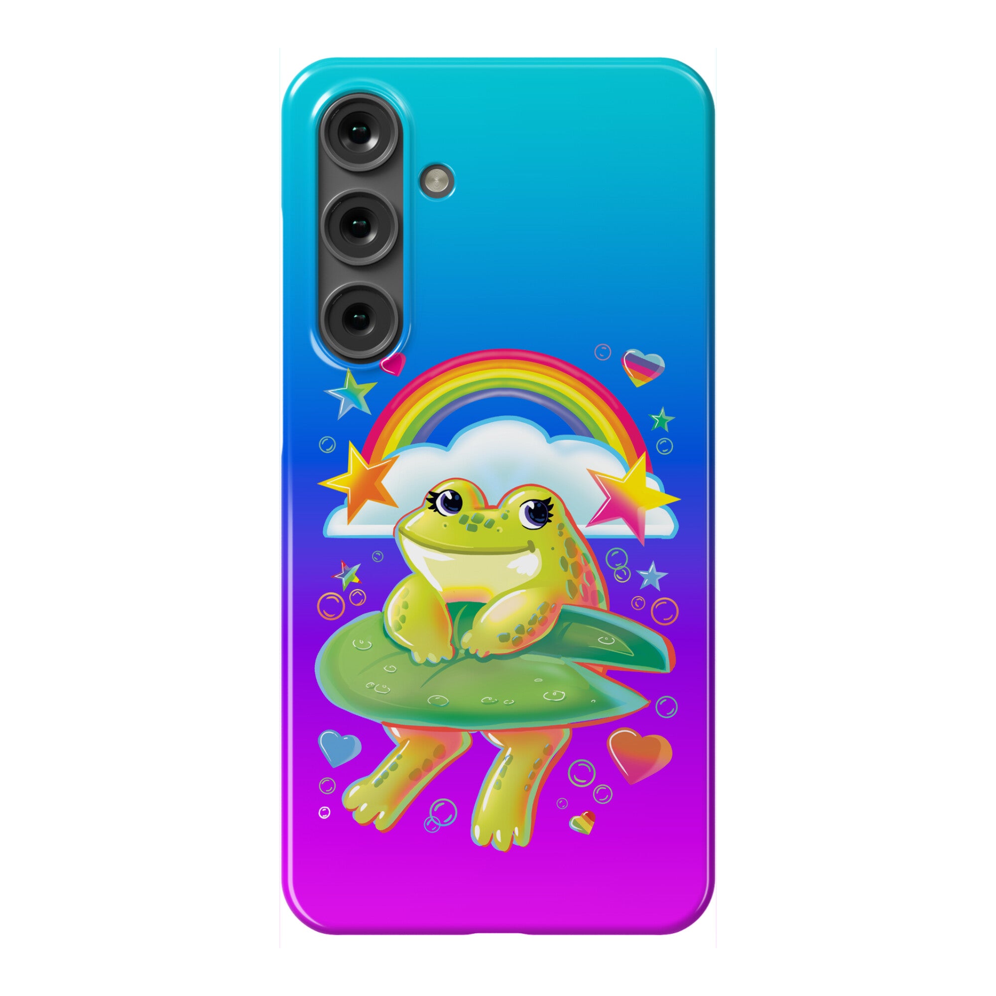 90's Rainbow Frog Phone Case