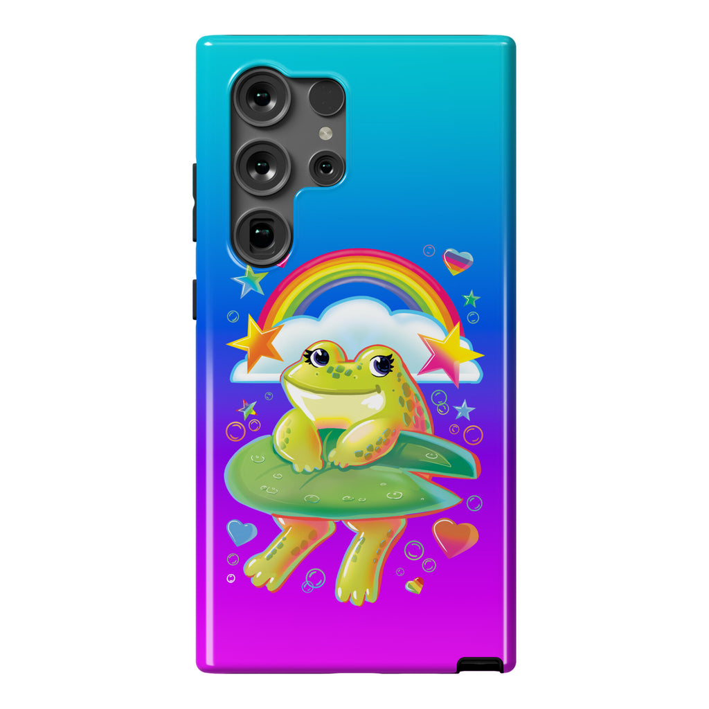 90's Rainbow Frog Phone Case