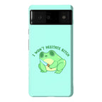I Won't Hesitate Bitch Frog Phone Case