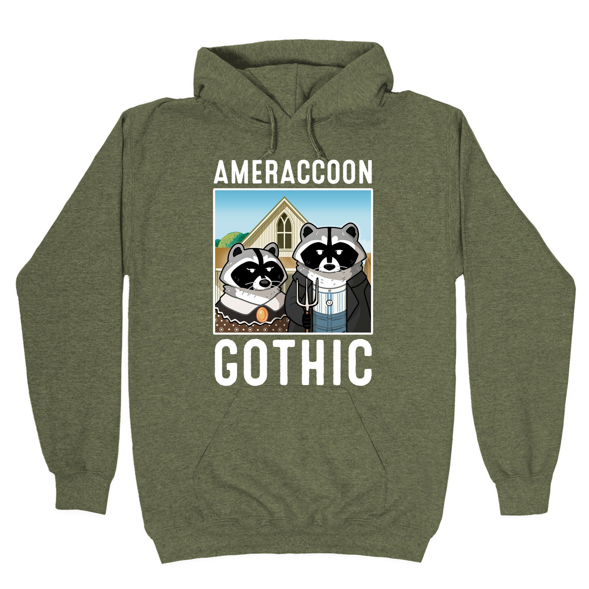 Ameraccoon Gothic Hoodie