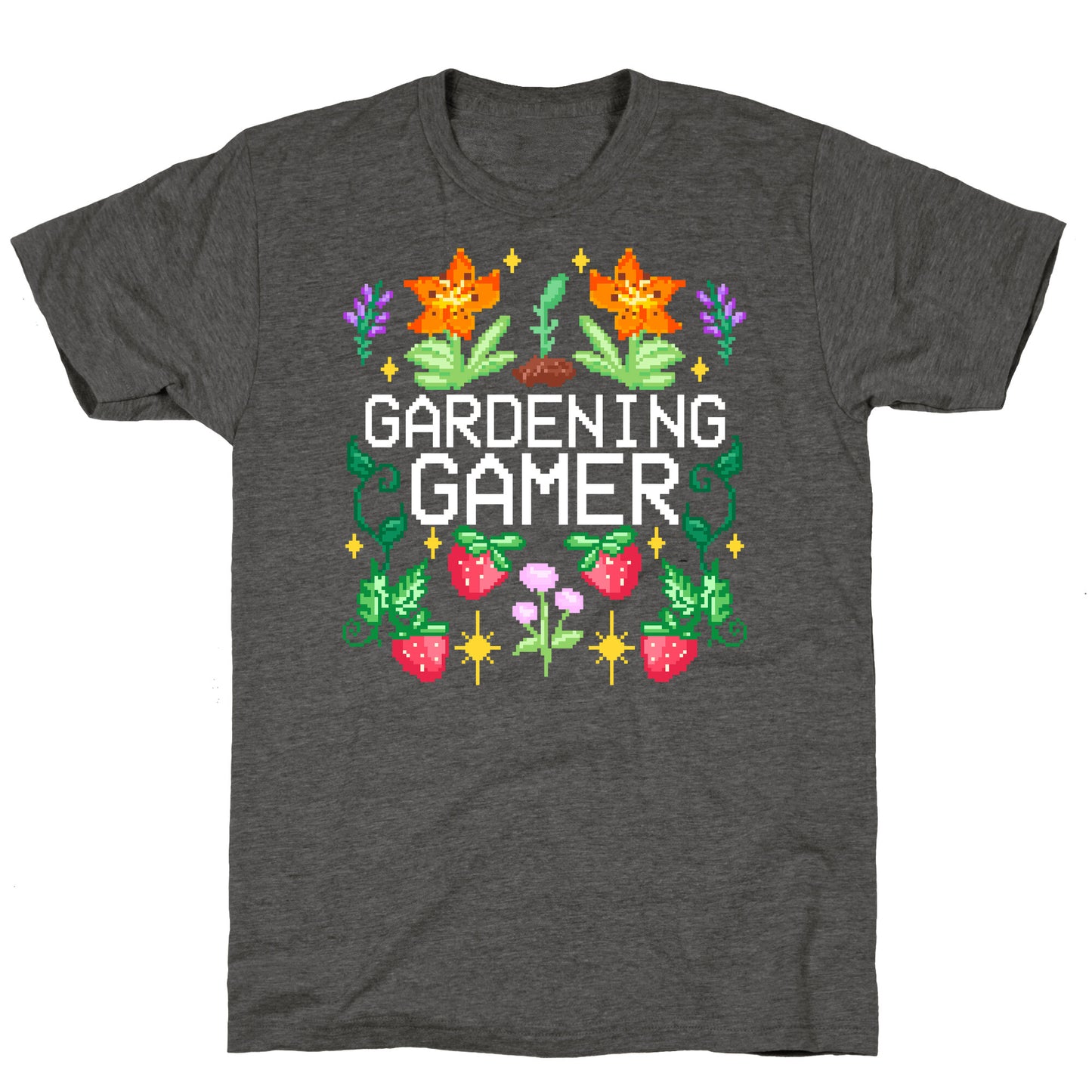 Gardening Gamer Unisex Triblend Tee