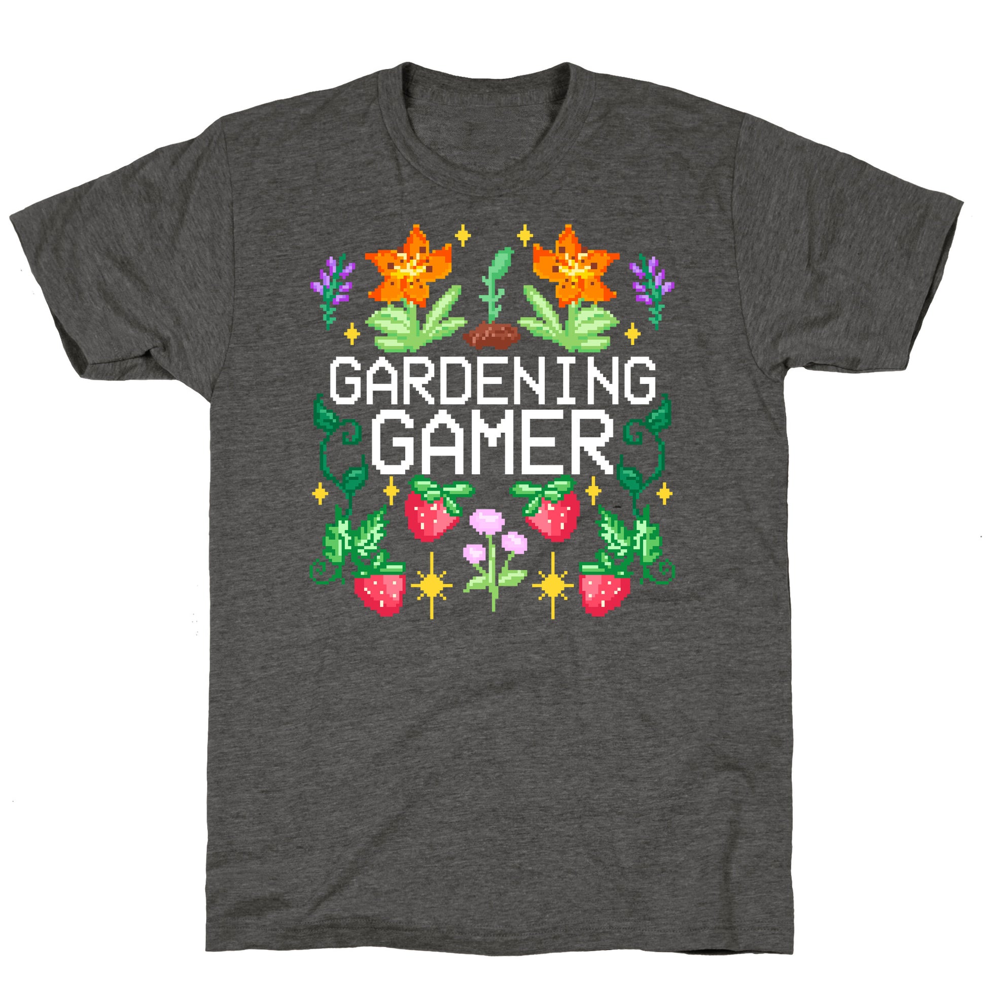 Gardening Gamer Unisex Triblend Tee