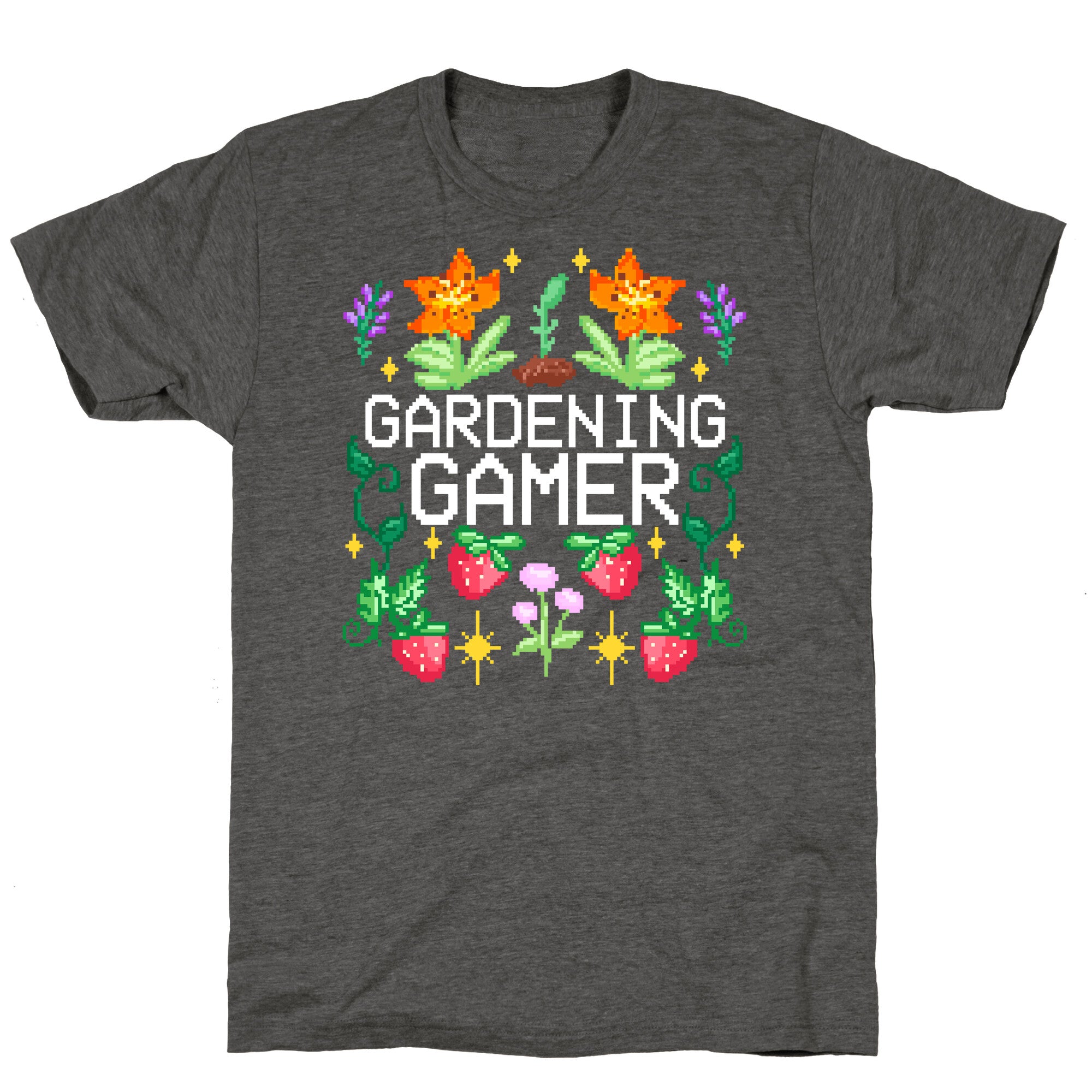 Gardening Gamer Unisex Triblend Tee