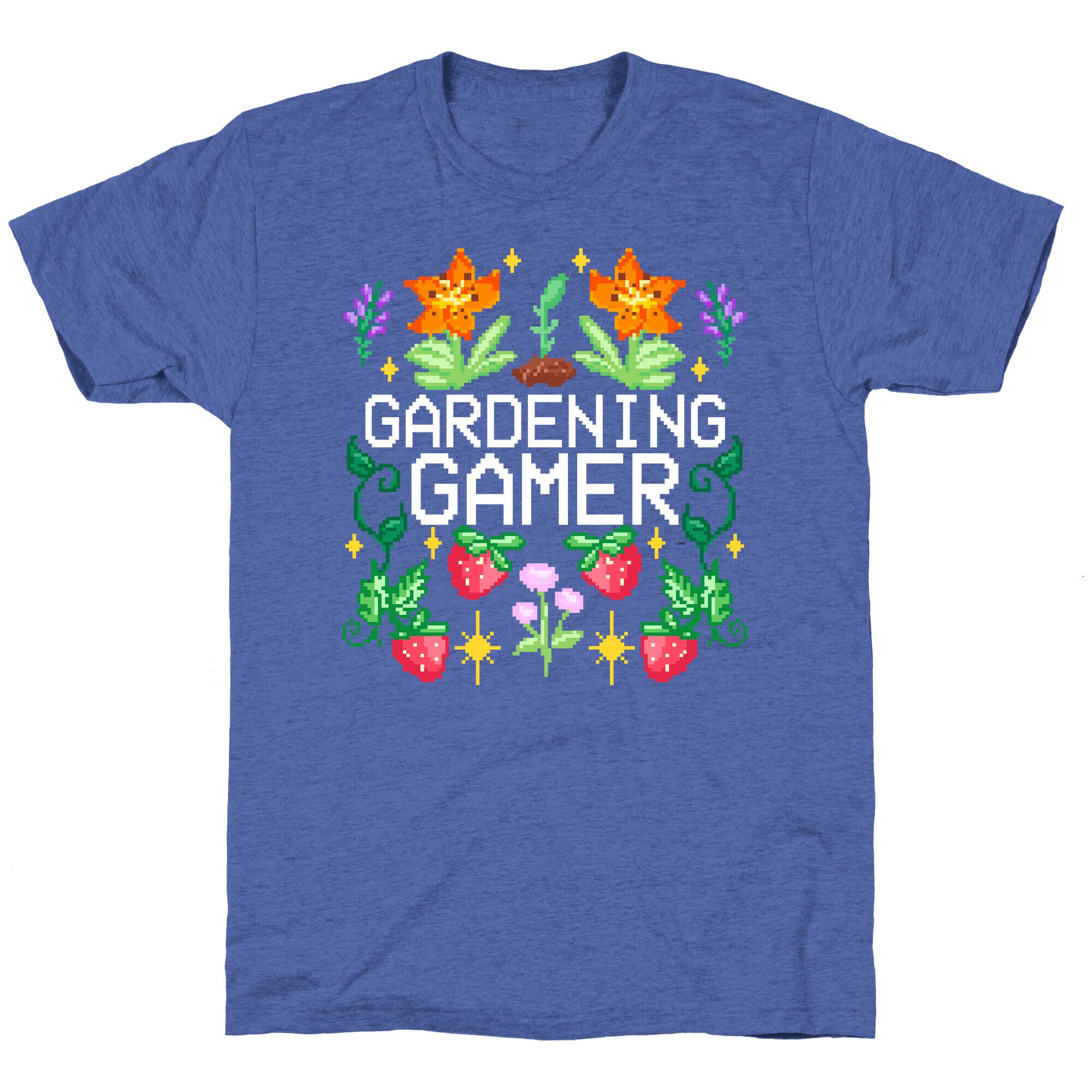 Gardening Gamer Unisex Triblend Tee