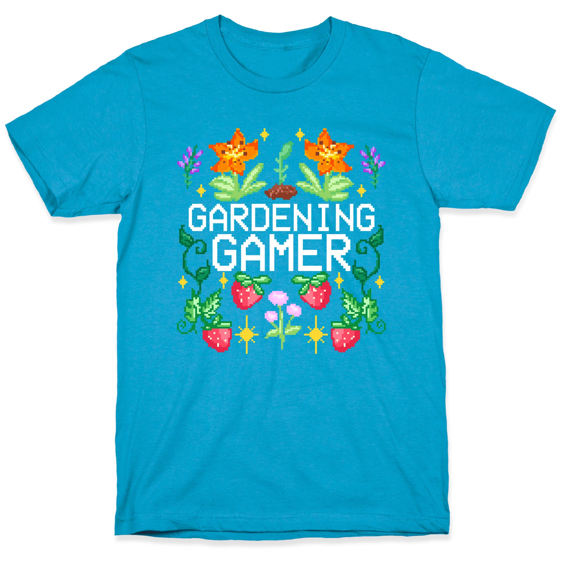 Gardening Gamer Unisex Triblend Tee