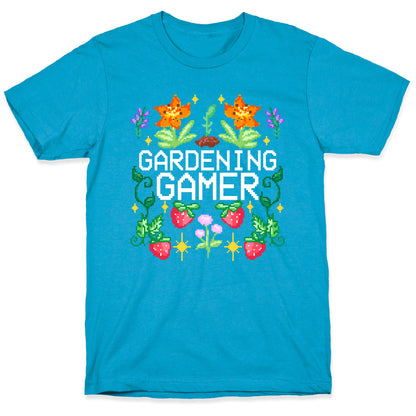 Gardening Gamer Unisex Triblend Tee