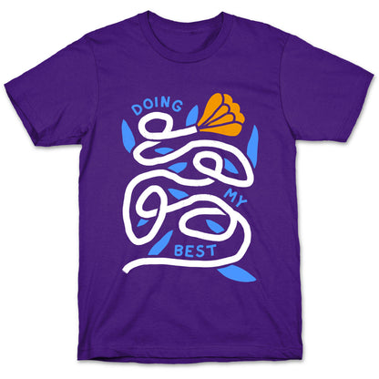 Doing My Best (Tangled Flower) T-Shirt