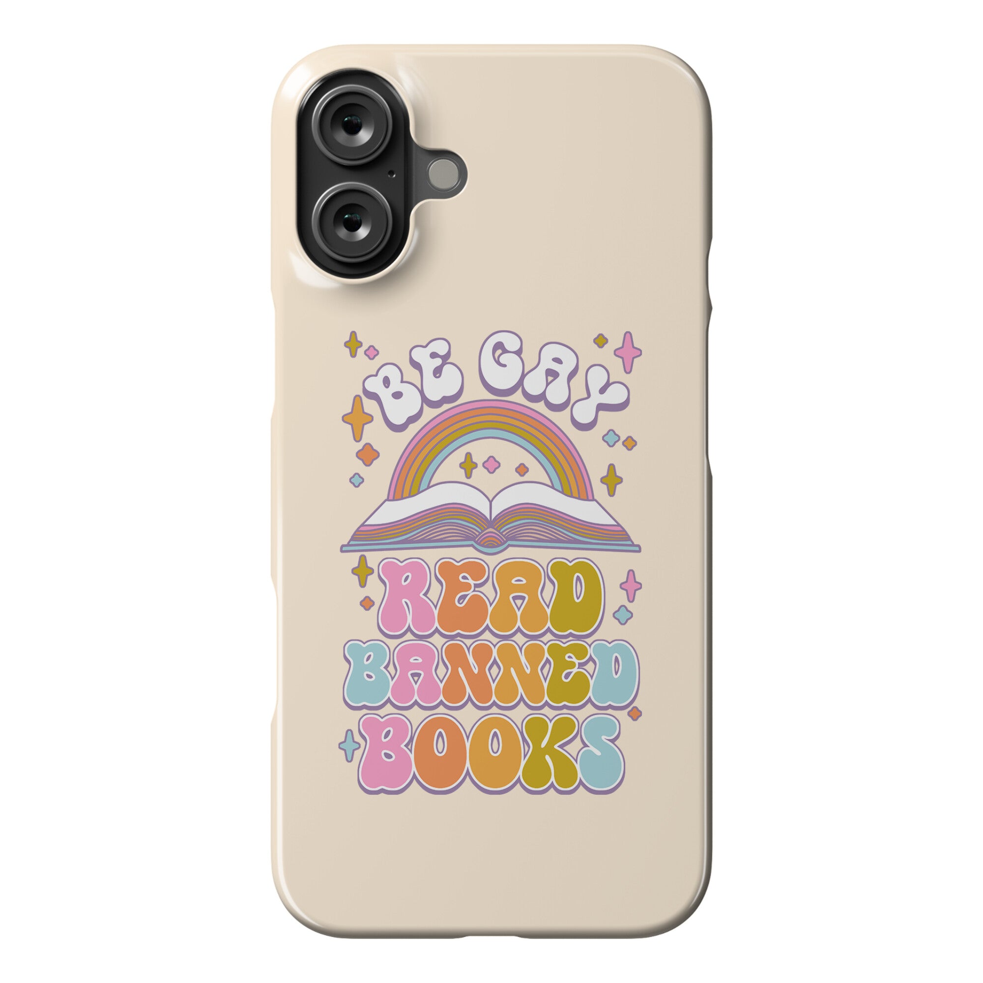 Be Gay Read Banned Books Phone Case