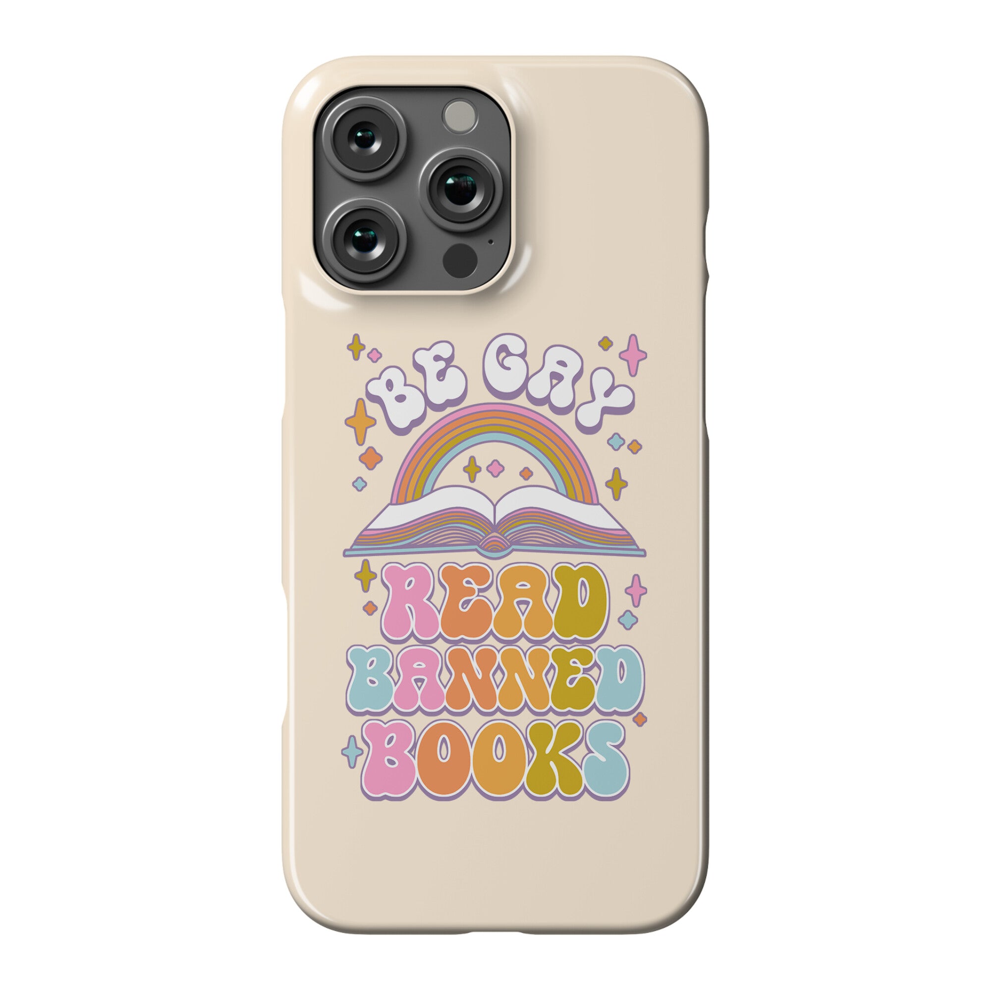 Be Gay Read Banned Books Phone Case