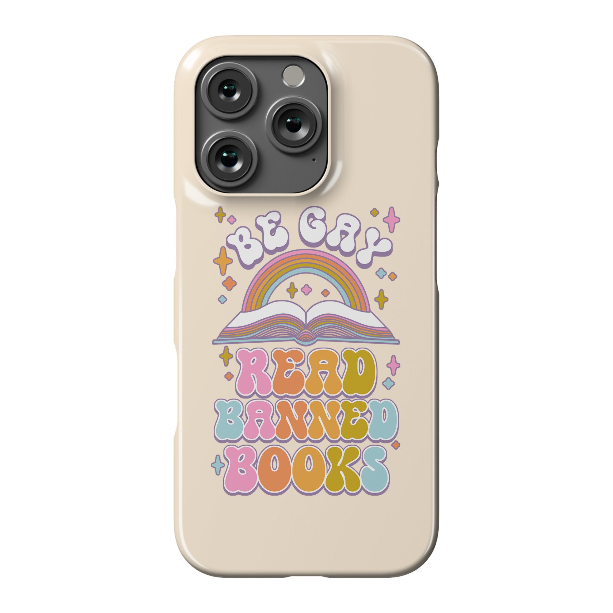 Be Gay Read Banned Books Phone Case
