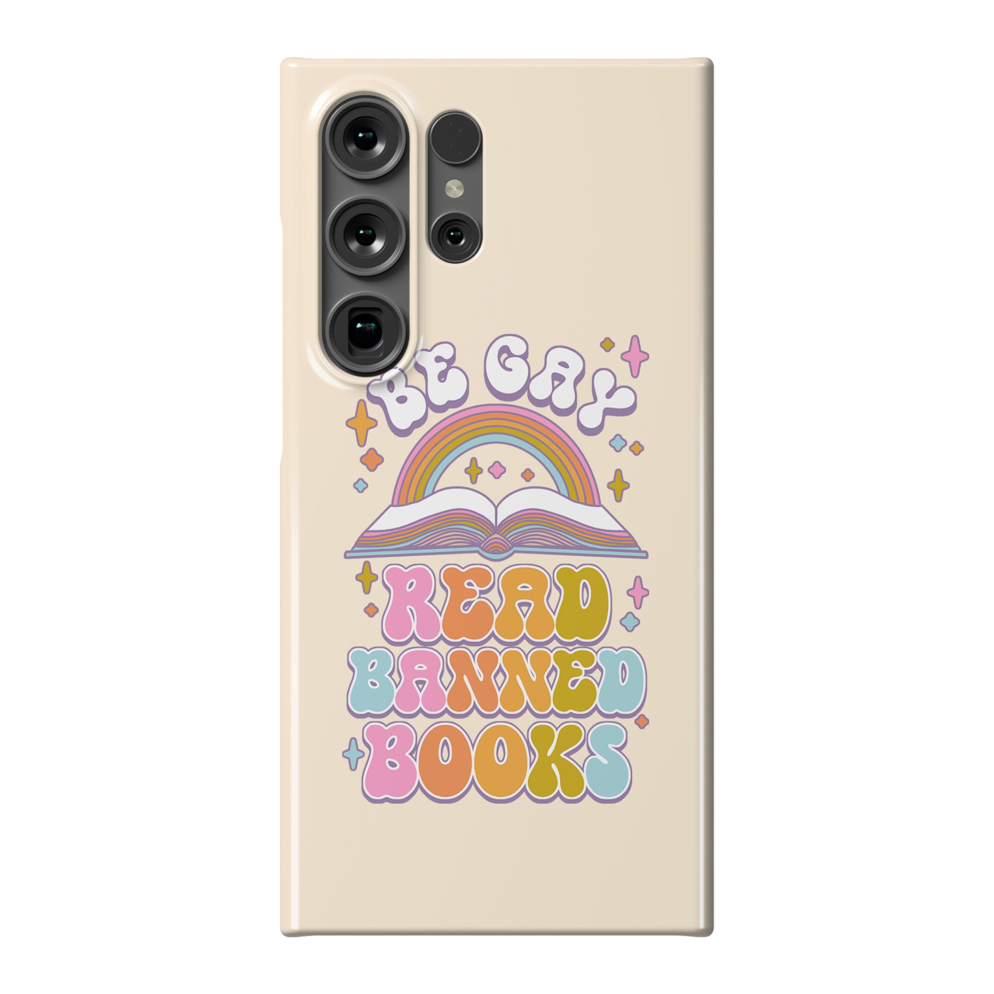 Be Gay Read Banned Books Phone Case
