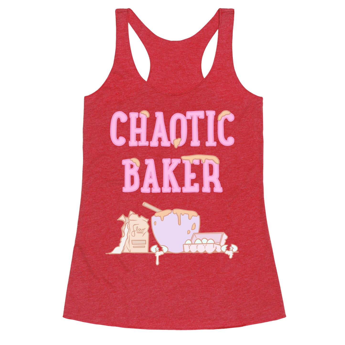 Chaotic Baker Racerback Tank