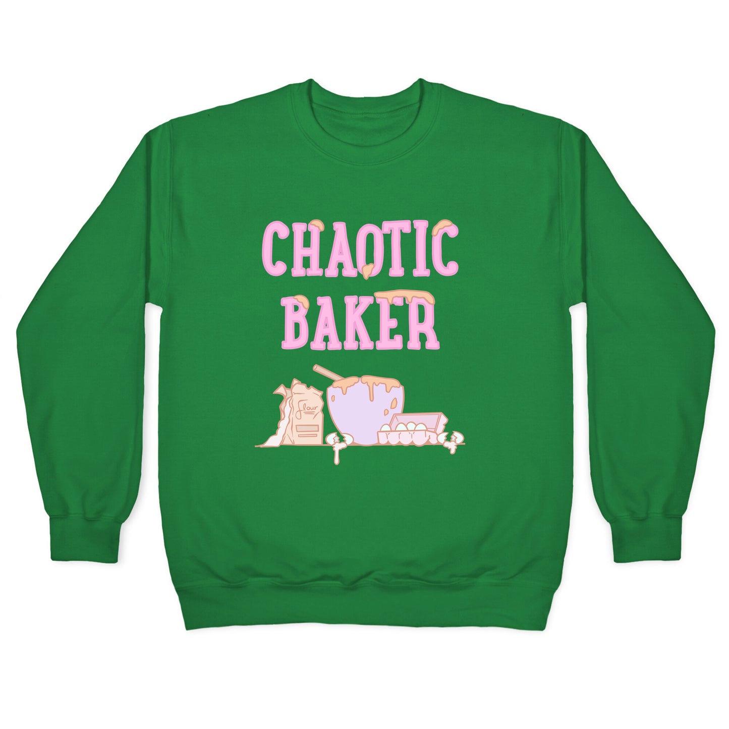 Chaotic Baker Crewneck Sweatshirt
