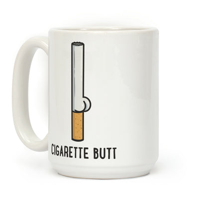Cigarette Butt Coffee Mug