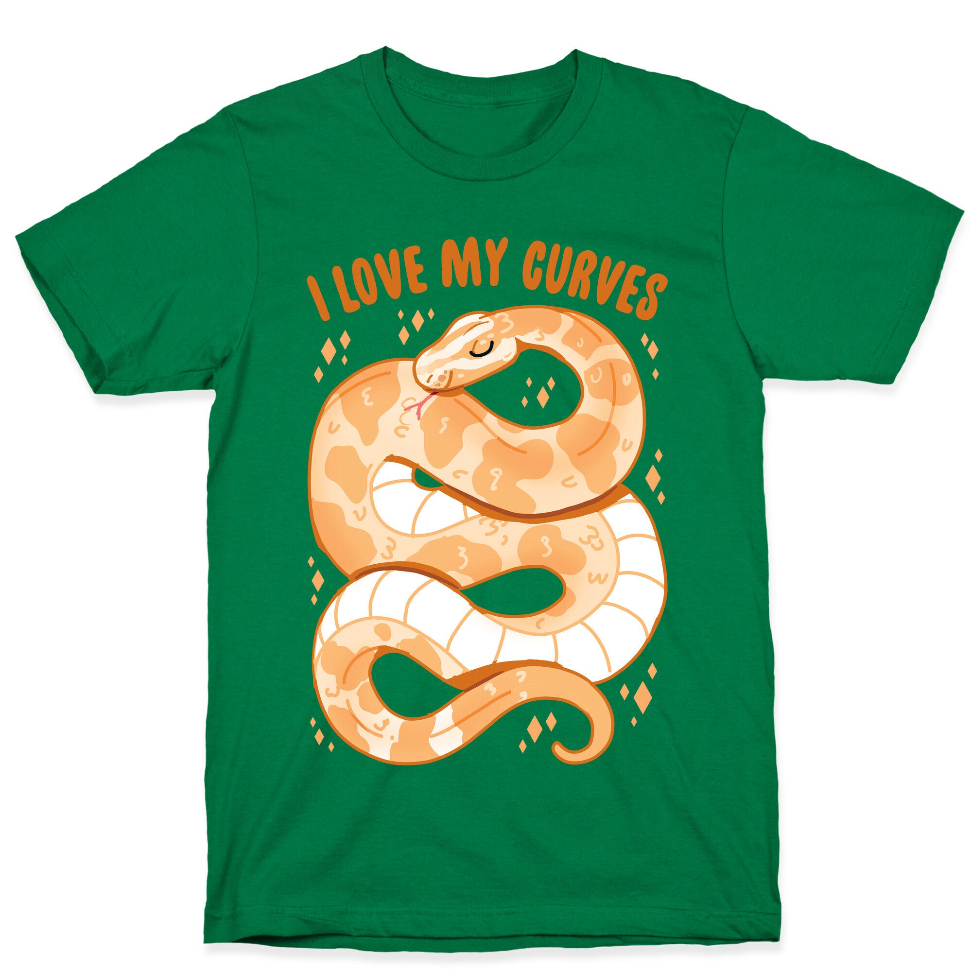 I Love My Curves T-Shirt
