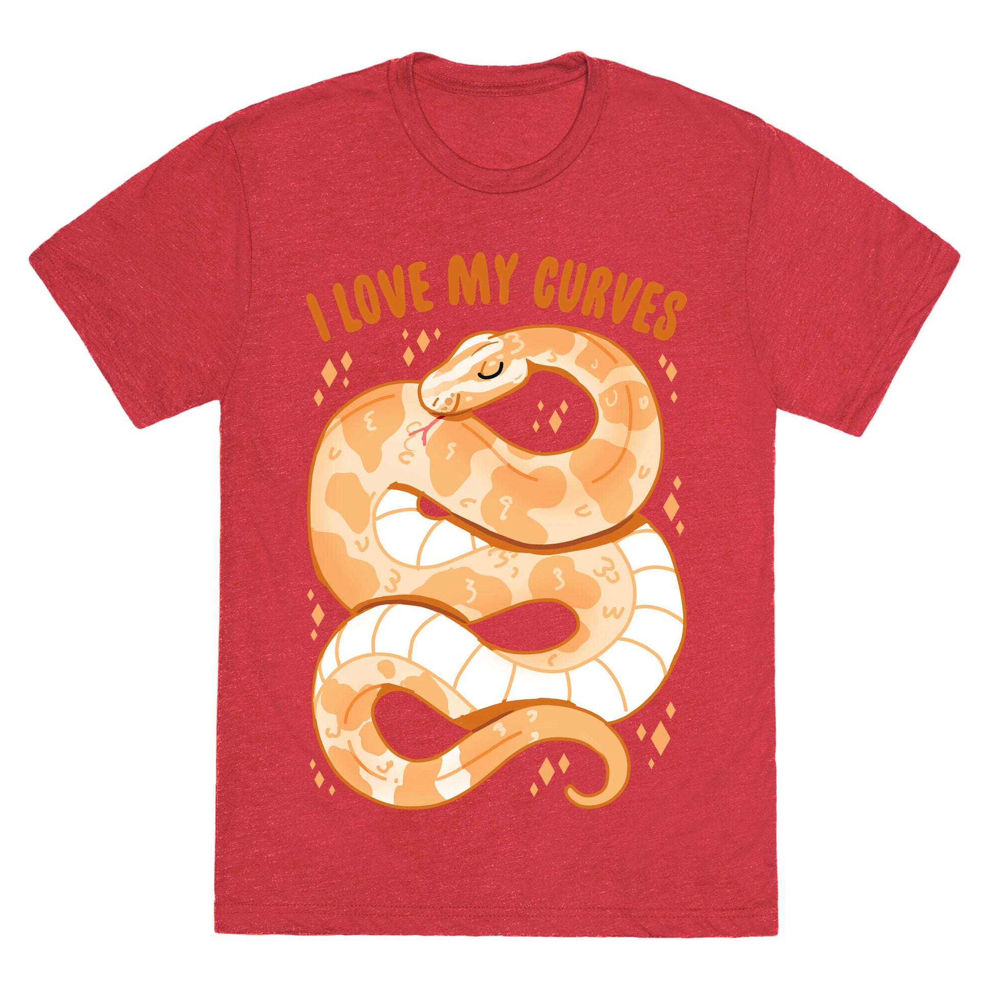 I Love My Curves Unisex Triblend Tee