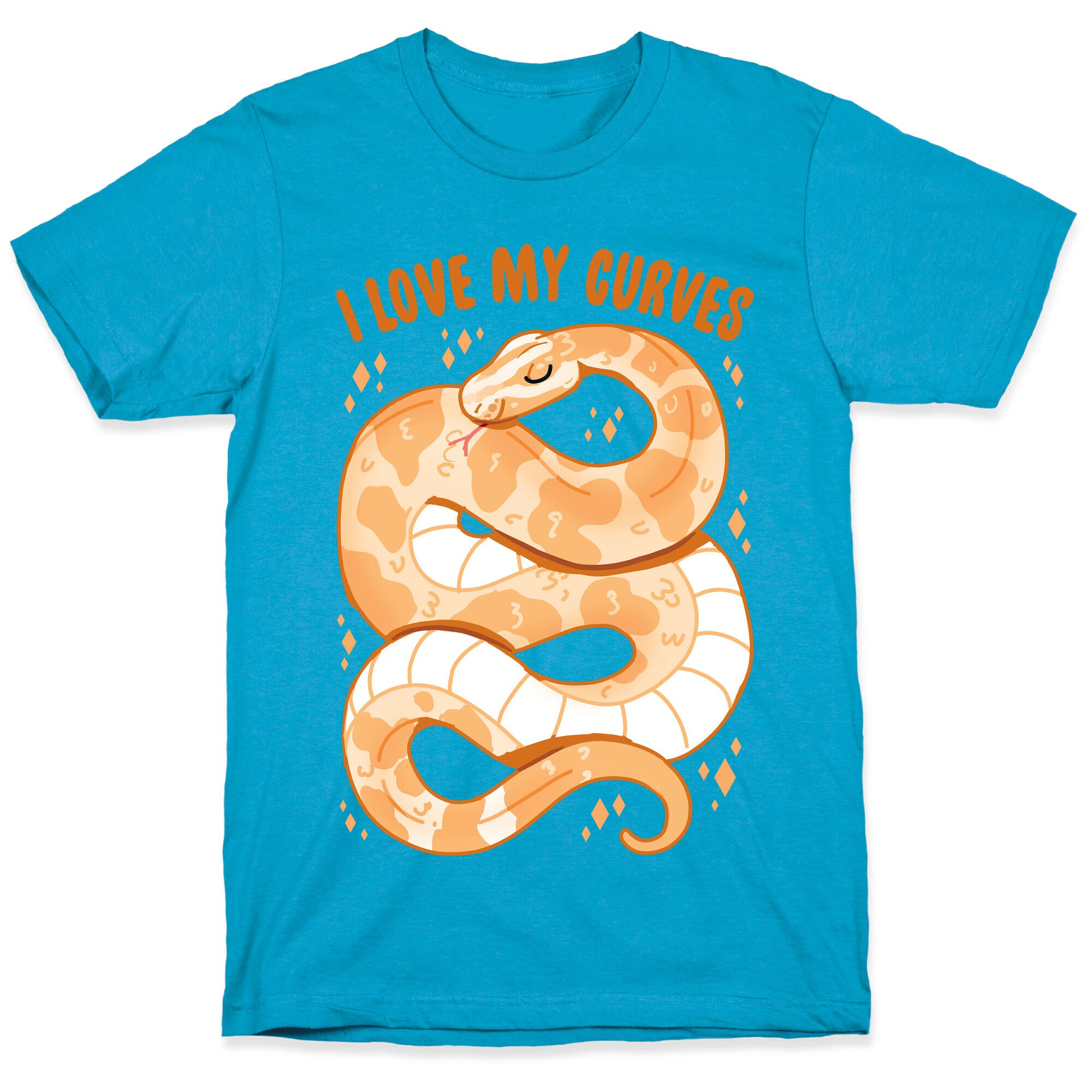 I Love My Curves Unisex Triblend Tee