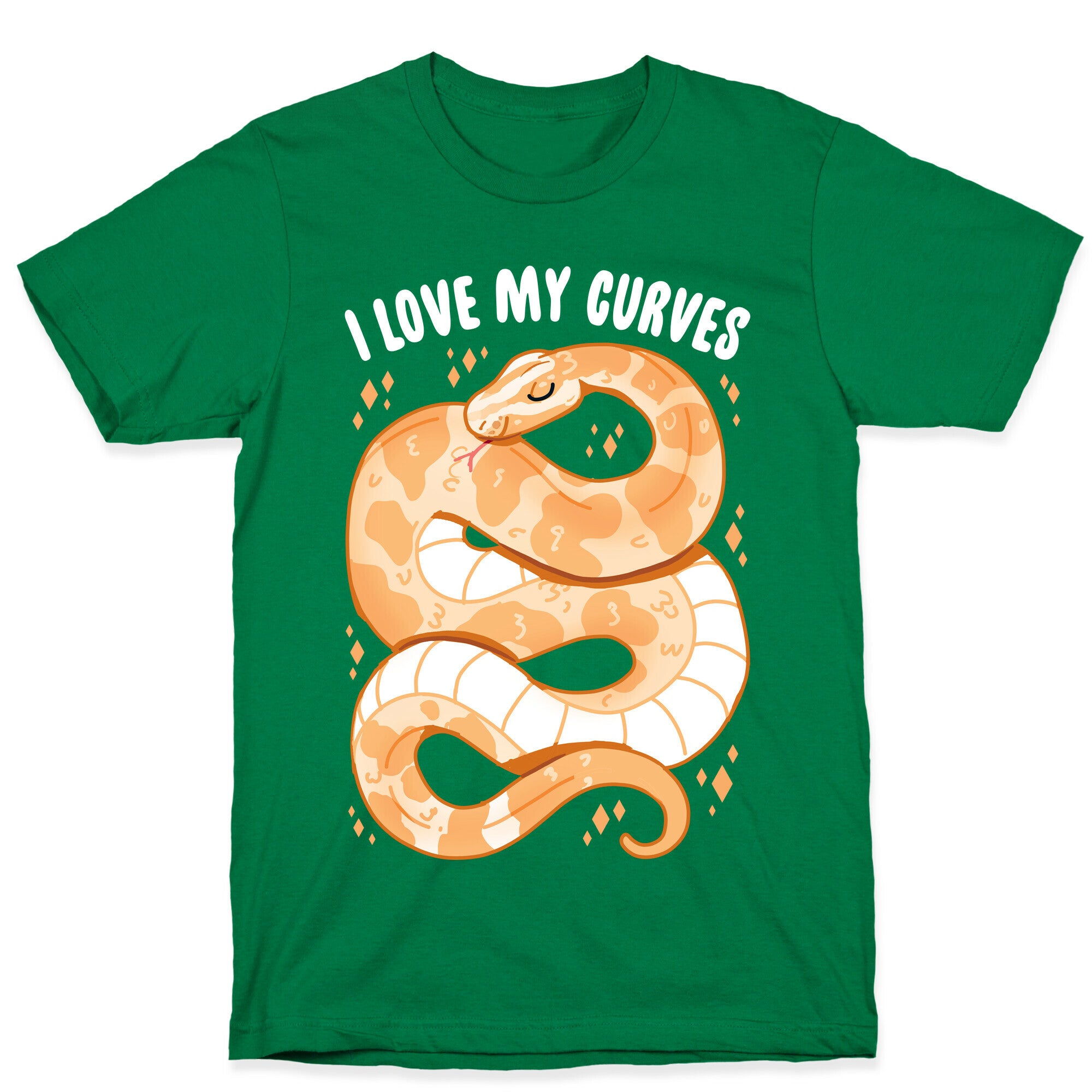 I Love My Curves T-Shirt