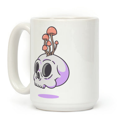 Shroom On A Skull Coffee Mug