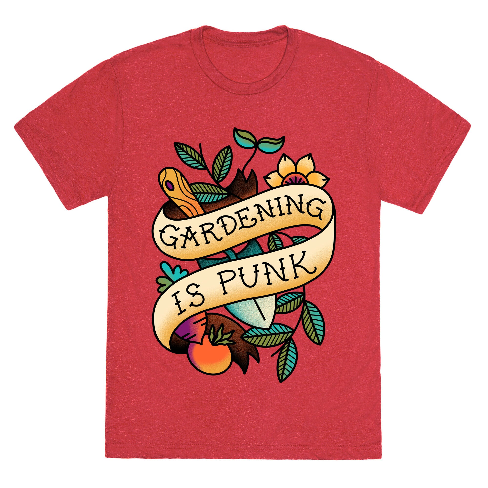 Gardening Is Punk Unisex Triblend Tee
