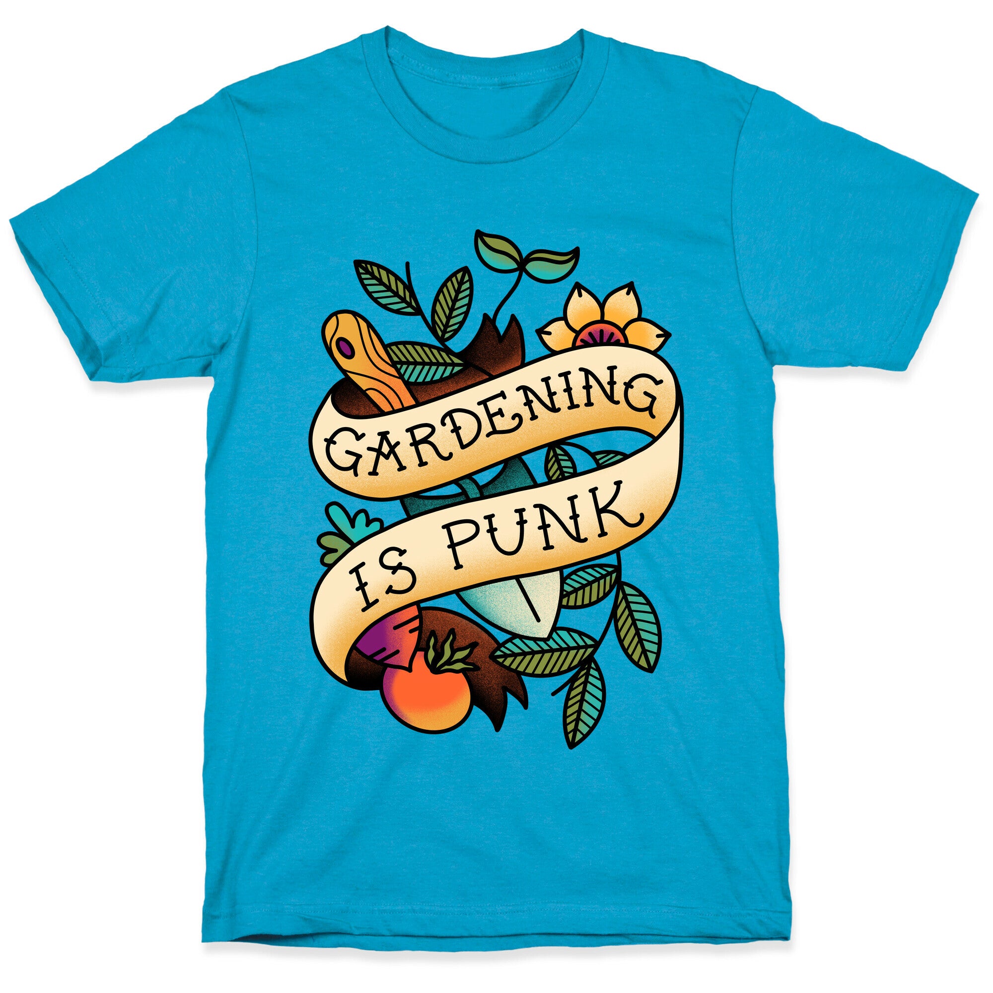 Gardening Is Punk Unisex Triblend Tee